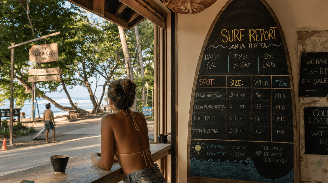 How to Read the Santa Teresa Surf Report Like a Local